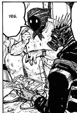 i like this specific character from dorohedoro 