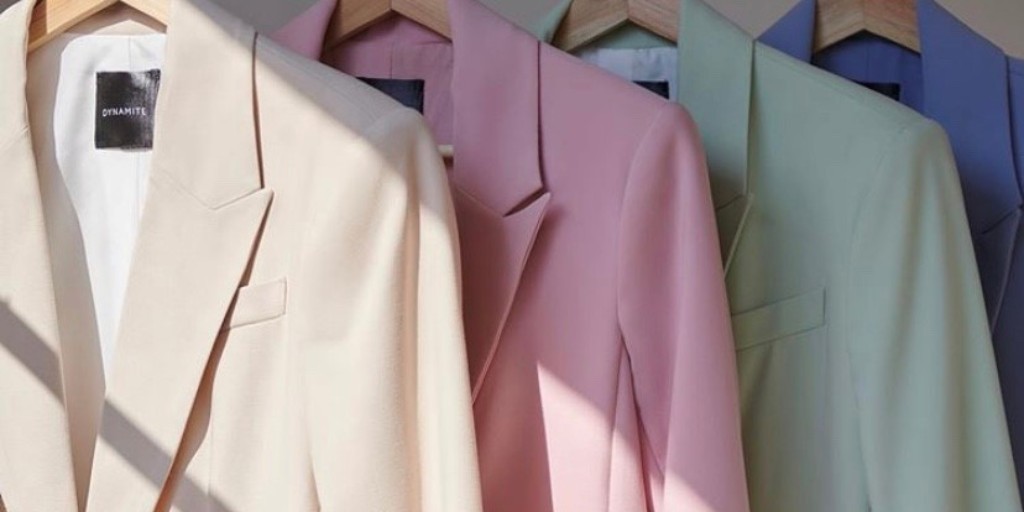 Spring is in the air, can you feel it? 🌷 How can you not when <a href="/DynamiteStyle/">Dynamite Clothing</a> has these pretty hues in store? Visit Dynamite on the lower level by Timothy's to curate your spring wardrobe! Location &amp; hours: ow.ly/Uc0m50yHRY7 #MeetMeAtSTC