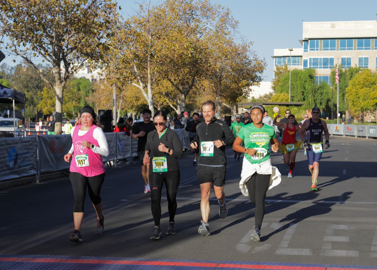 Finish strong, together. #SCMarathon