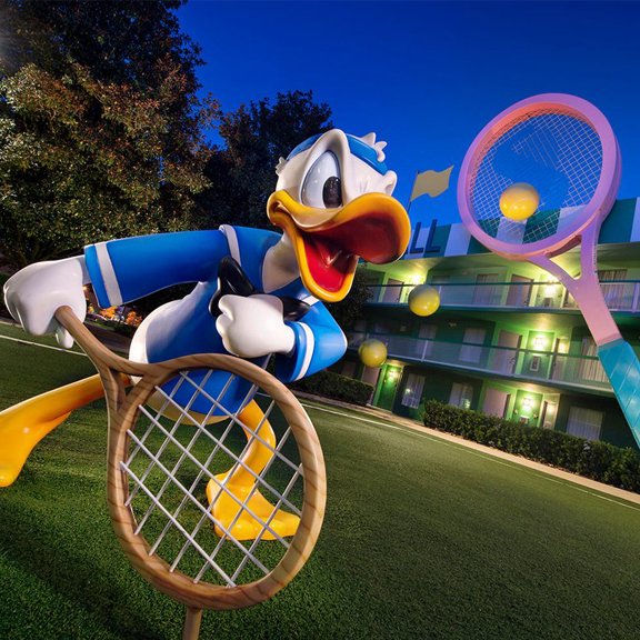 Travel_Masters's tweet photo. Did you know? It would take 9.5 million #tennis balls to fill one of the tennis ball cans at Center Court Hotel in Disney’s All-Star Sports Resort? This spring &amp; summer save up to 25% on rooms at select #Disney Resort hotels. Contact us (link in bio) or an experience specialist. https://t.co/g3wbfrVzci