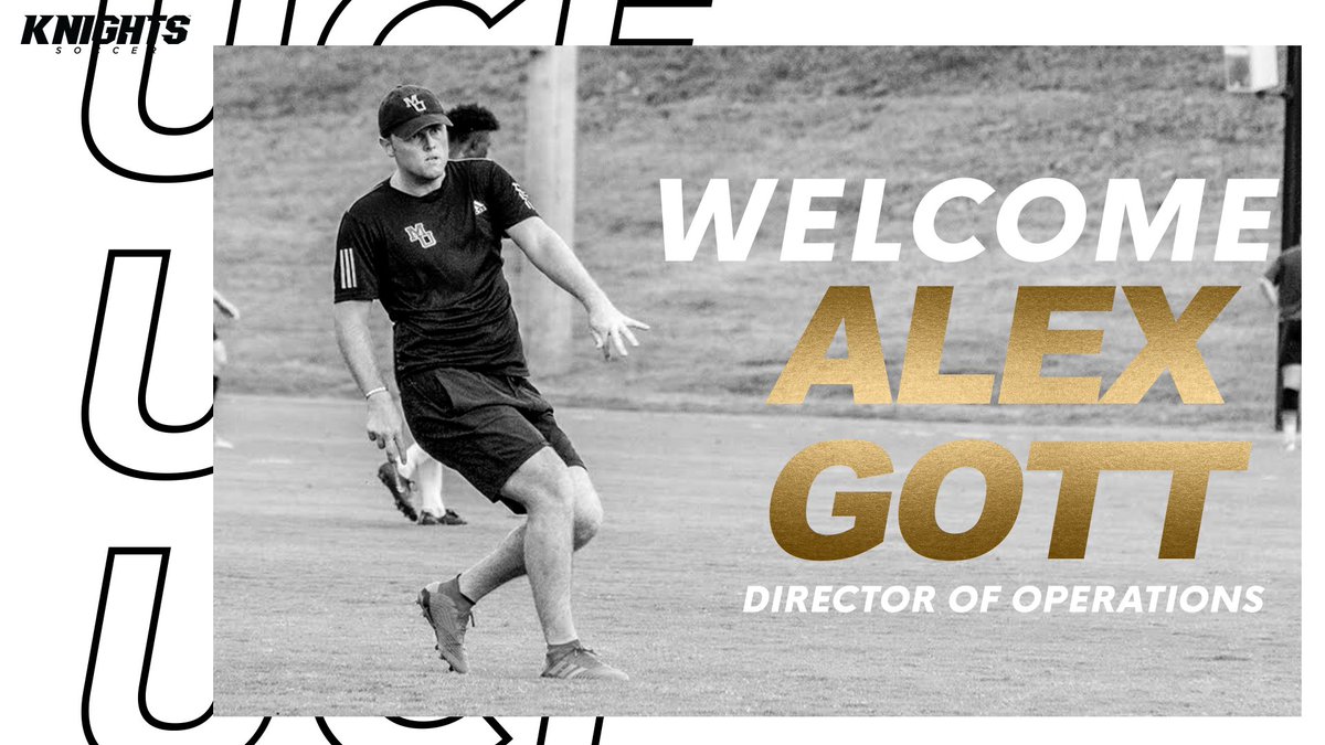 Join us in welcoming Alex Gott to the #UCFamily!

@alexgott1 joins us as the Director of Ops after spending two seasons at Mercer ⚔️ #ChargeOn

🗞️: ucfknights.co/2w1EZPB