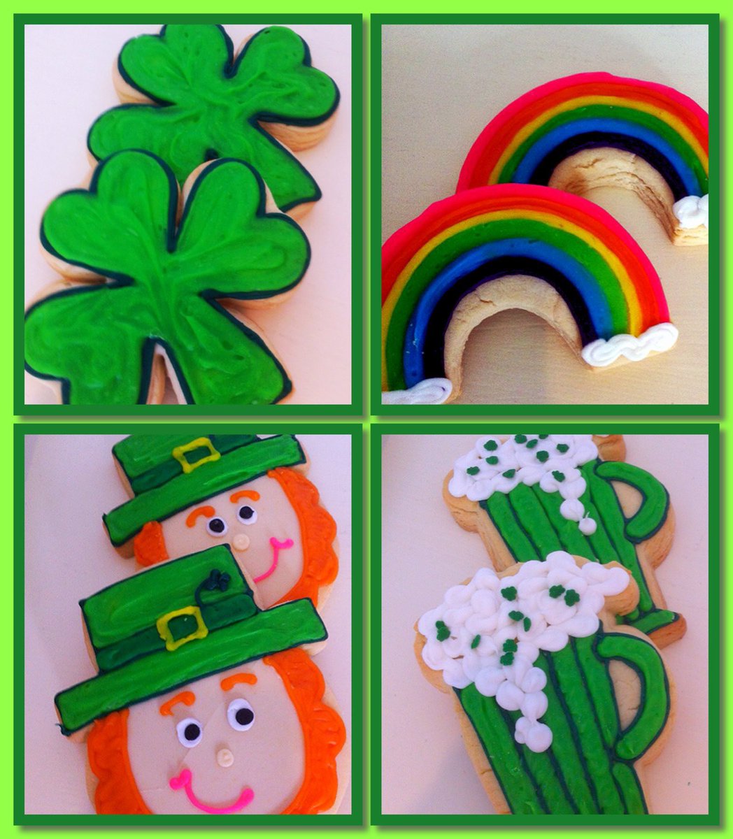 Make it a lucky day with our beloved decorated sugar cookies!  Available individually or by the dozen packaged on a tray or gift basket.  You can pick up your order or we can deliver or ship nationwide!  

Great for school, office and business clients!
702 363 3333