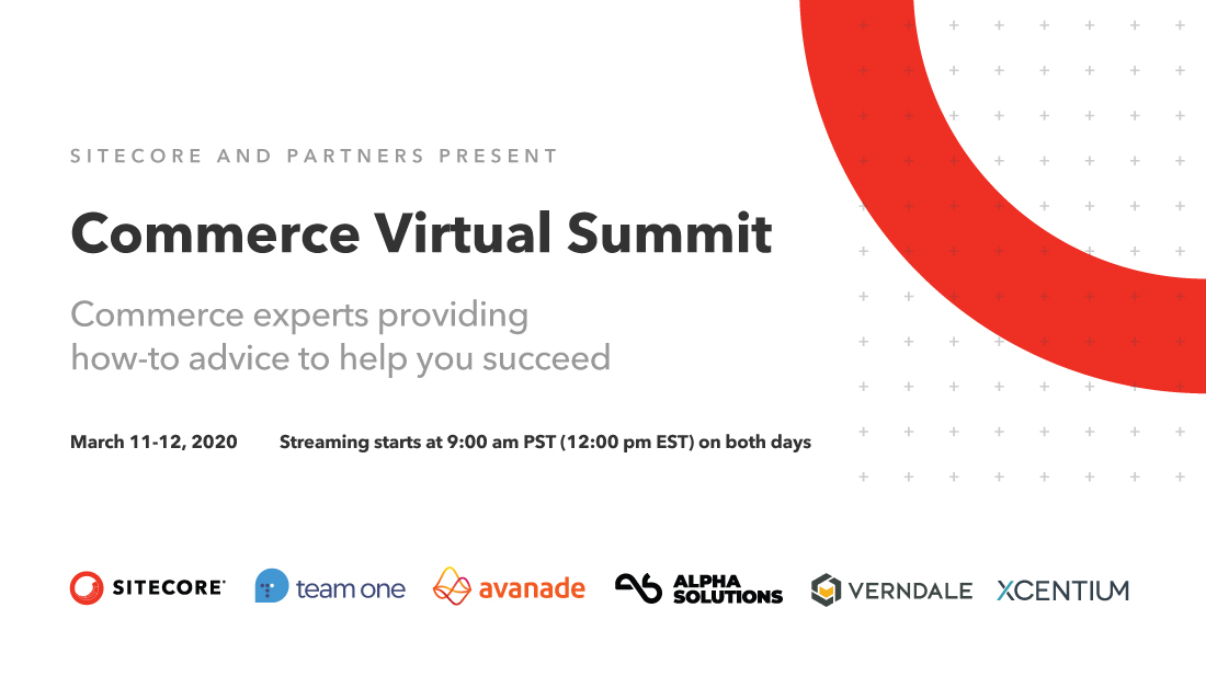 VasiliyFomichev's tweet photo. The final presentation of Day 1 of the #Sitecore #Commerce Virtual Summit is starting now on personalized commerce. The benefit of this event is that you can "multitask" with it. Register: https://t.co/GTaHAxPXvD #sitecoremvp #learnsitecore #sitecorecommerce #commercesummit https://t.co/srpdI1wtOc