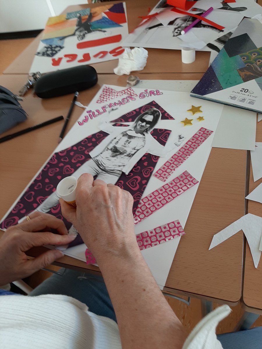 joventutdiba's tweet photo. Avui hem compartit a l' @insguillemcata el taller Em descobreixo de la guia #howARTyou? #fem_tec Per treballar #fortaleses hem elaborat el cartell del nostre #superheroi i #superheroina #autoestima #crear #queemfadiferent #quepucaportar #ciclesformatius https://t.co/R3VVSbxPEG https://t.co/5TvBFKL4Pn