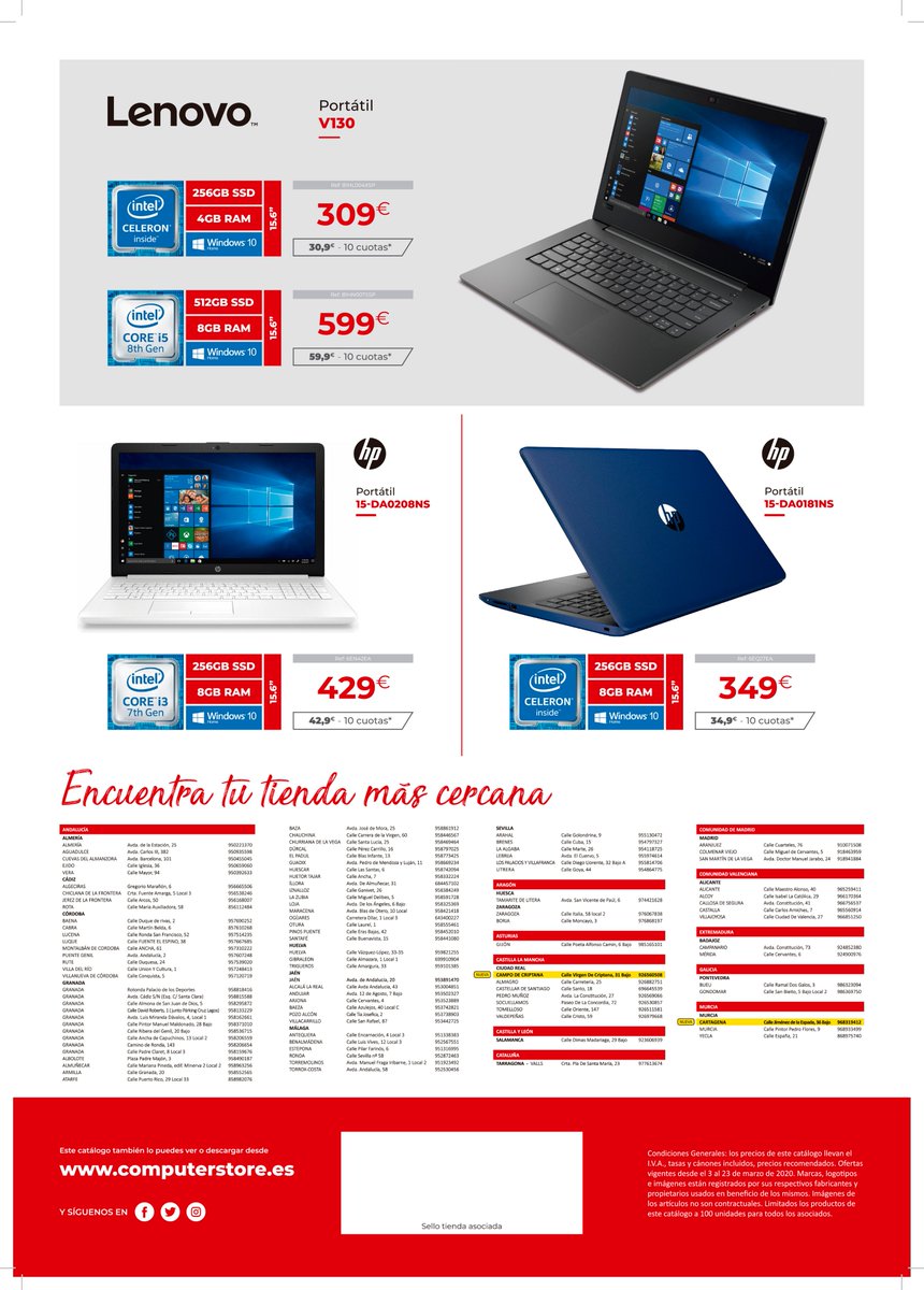 Inforastur's tweet photo. @Inforastur, oferta de portátiles, calidad y precio.
Tlf.- 985.165.101 Whatsapp.- 985.165.101
info@inforastur.es
#tech #portatil #comercio #gijon #calidad #oferta
@LenovoES @HPEspana @ASUS_ib https://t.co/AMpk4W5Nh3