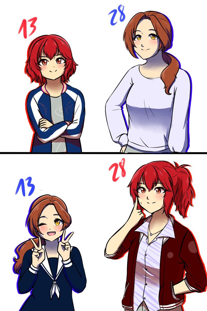 from gaze and gaze to age and age 