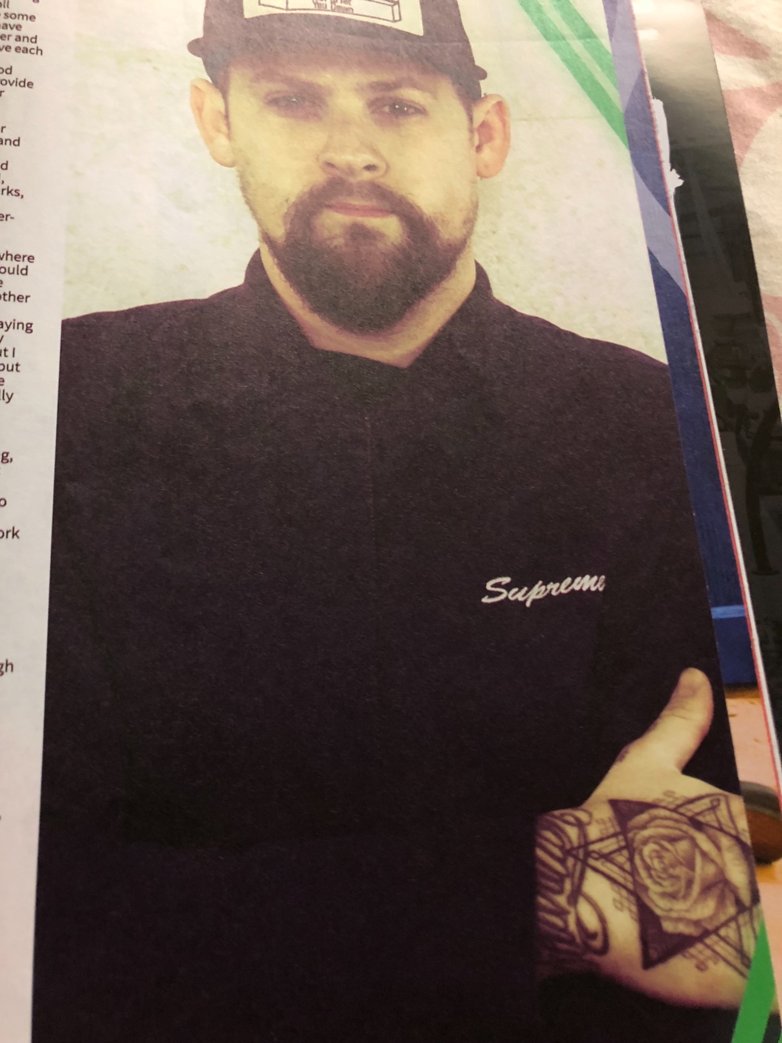 Happy birthday to Joel madden and benij      