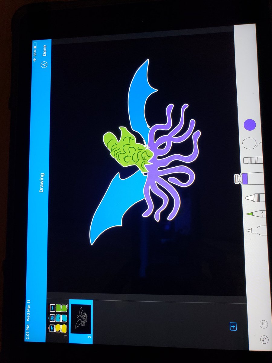 nhorbaczewski1's tweet photo. Ss @LRFSchool142 used @AppleEDU Keynote to create their hybrid animals for our @ELeducation unit on animal defense mechanisms &amp; survival @ForestRidge142 @MissAdamsIn4th @MissPasciak #FosterLions #engage142 https://t.co/9MNOKET4z3
