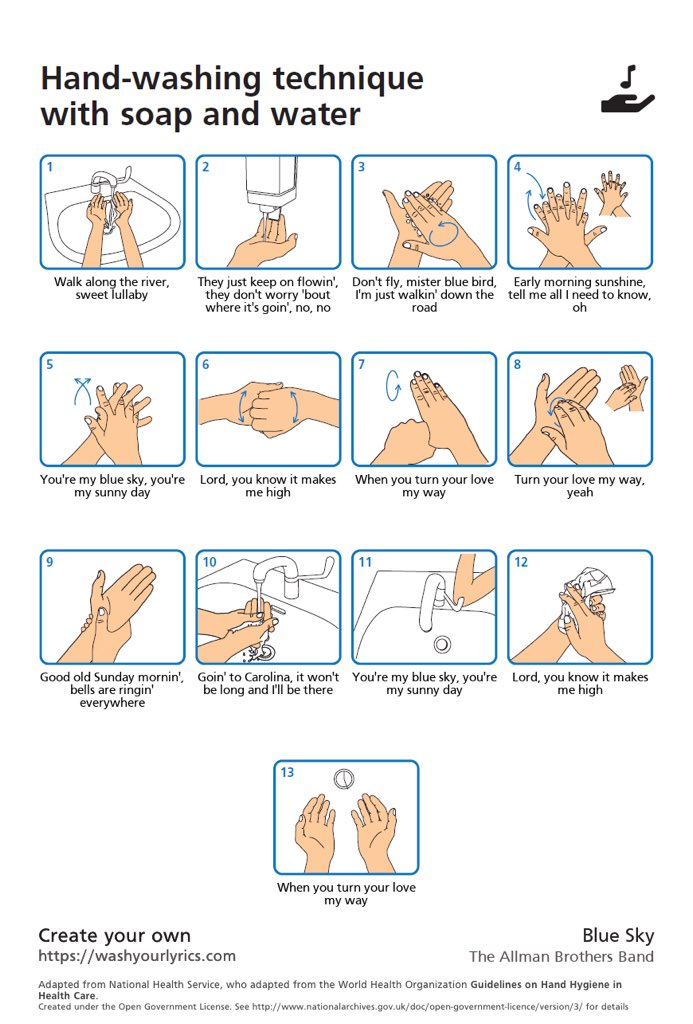 ORSchools's tweet photo. Look for these signs around ORS, and/or you can make your own favorite song become a personalized hand-washing infographic!  https://t.co/LOYKGm7GlL https://t.co/OHPzczXonw