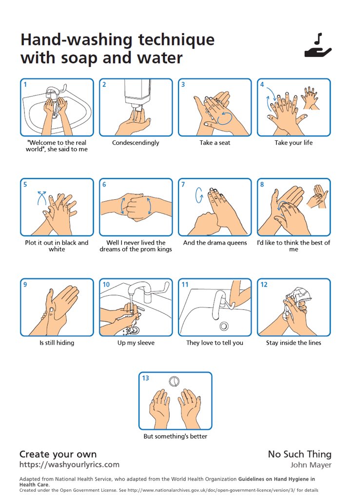 ORSchools's tweet photo. Look for these signs around ORS, and/or you can make your own favorite song become a personalized hand-washing infographic!  https://t.co/LOYKGm7GlL https://t.co/OHPzczXonw