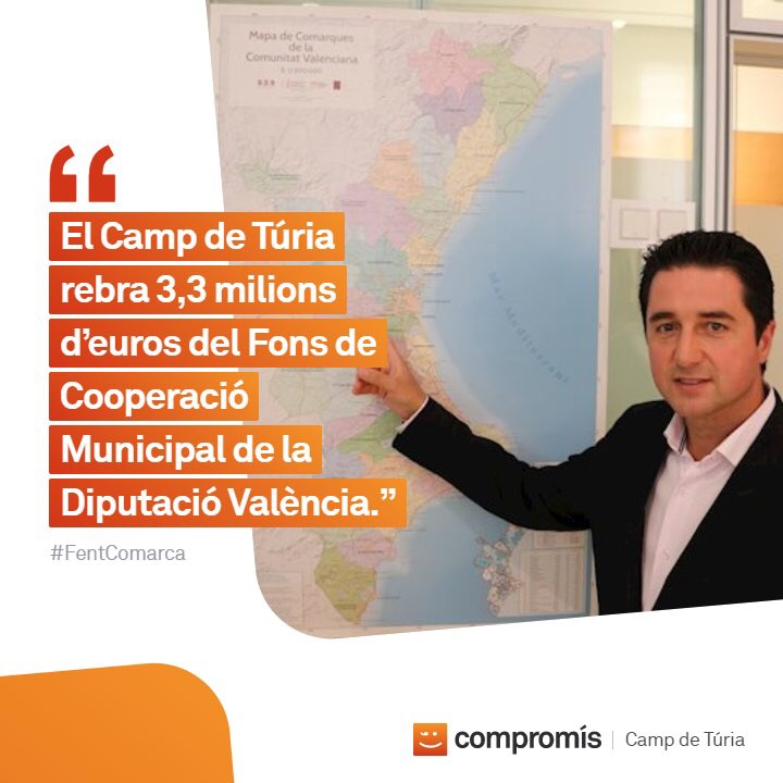 PGarcia_Latorre's tweet photo. 🔺Fons Cooperacio Municipal 2️⃣0️⃣2️⃣0️⃣
👉Camp de Turia 3,3 milions
👉 #Llíria 360 mil (80% mes que l’any anteriror) 🔝
#CompromisMoVe #GovernDeFutur
ℹ️ Mes info: https://t.co/E6aTVh96ka https://t.co/8lz9SwCkrf