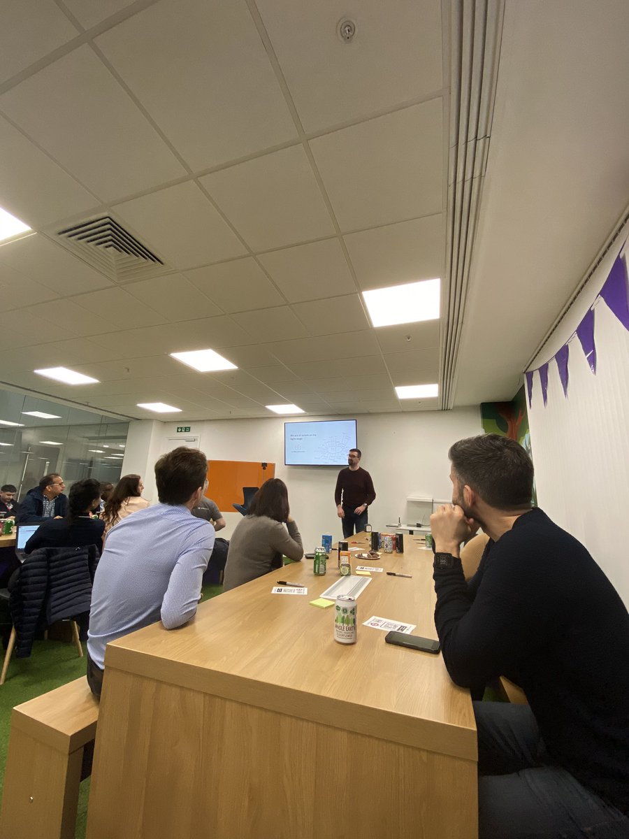 LADCnetwork's tweet photo. @TKropiewnicki is telling us why we are all actors on the #Agile stage #LADCnetwork #meetup in #London https://t.co/TA2KsZIOjE