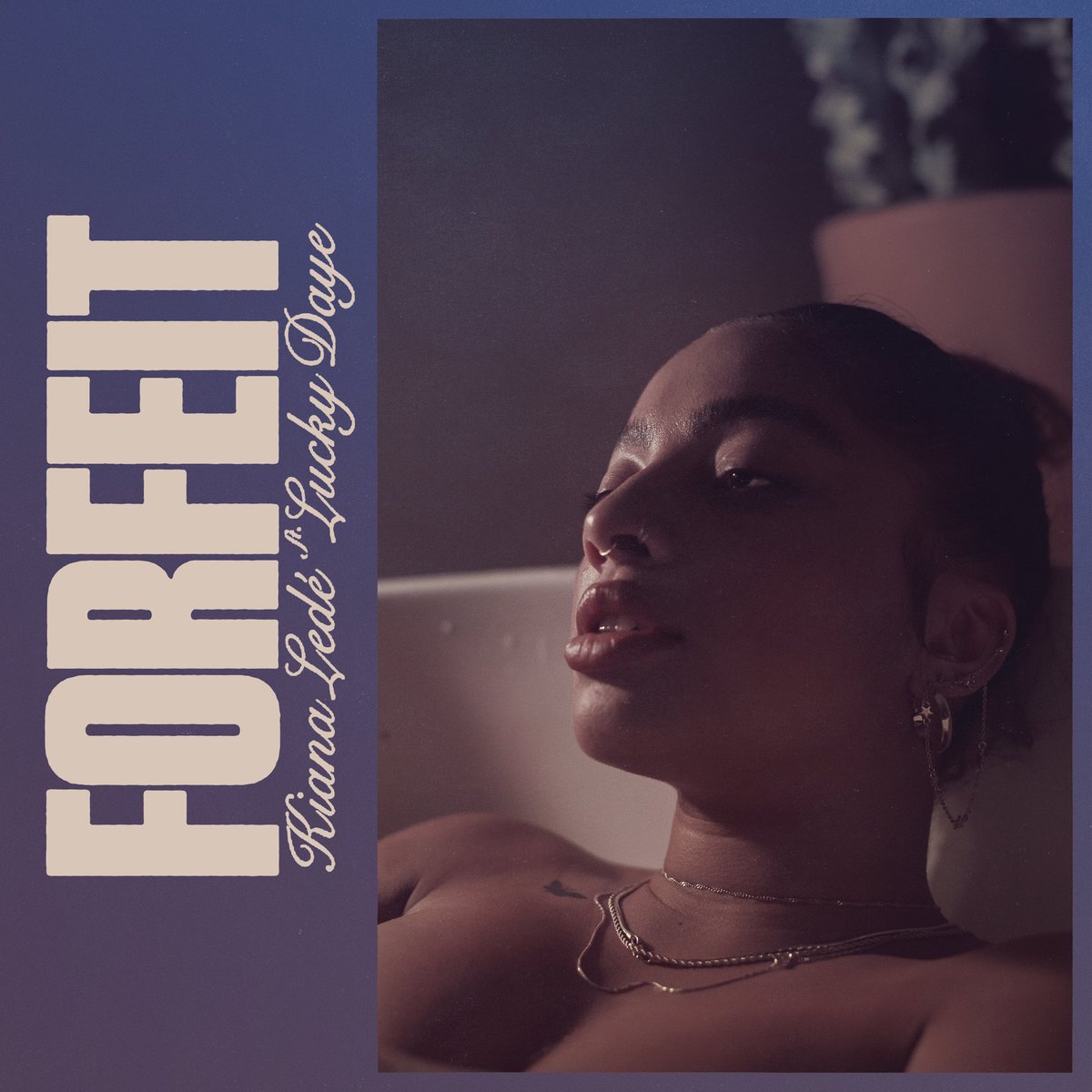 KianaLede's tweet photo. One step closer to the album. Forfeit is coming this Friday with my good friend @Luckydaye. We get a lil fiesty... https://t.co/PPXnloScpE