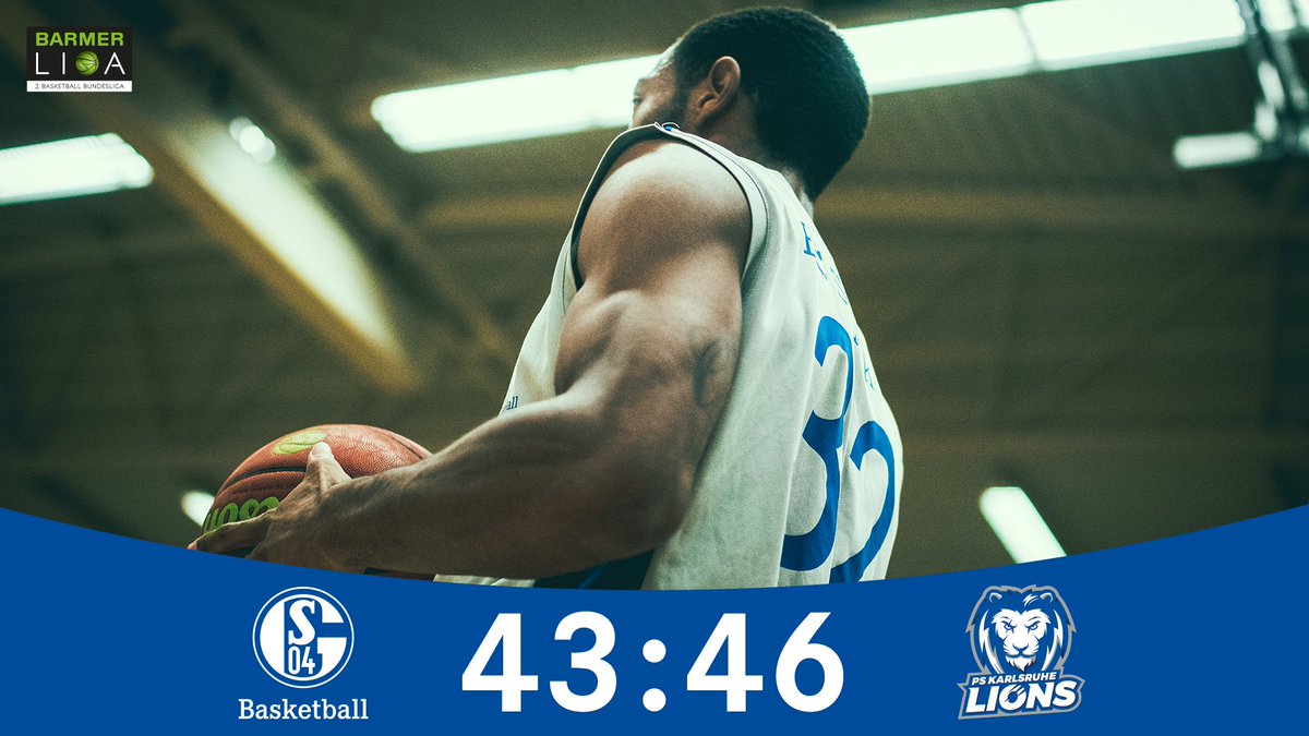 s04basket's tweet photo. Halbzeit in der Willy-Jürissen-Halle! Unsere Jungs liegen in einem offenen Spiel vor leeren Rängen mit drei Punkten hinten. Auf geht's #Schalke, kämpfen und siegen! 🔵⚪️ #S04BB #S04

📺 Zum Livestream: https://t.co/sdR0k7E2vA https://t.co/PWCb1BDliZ