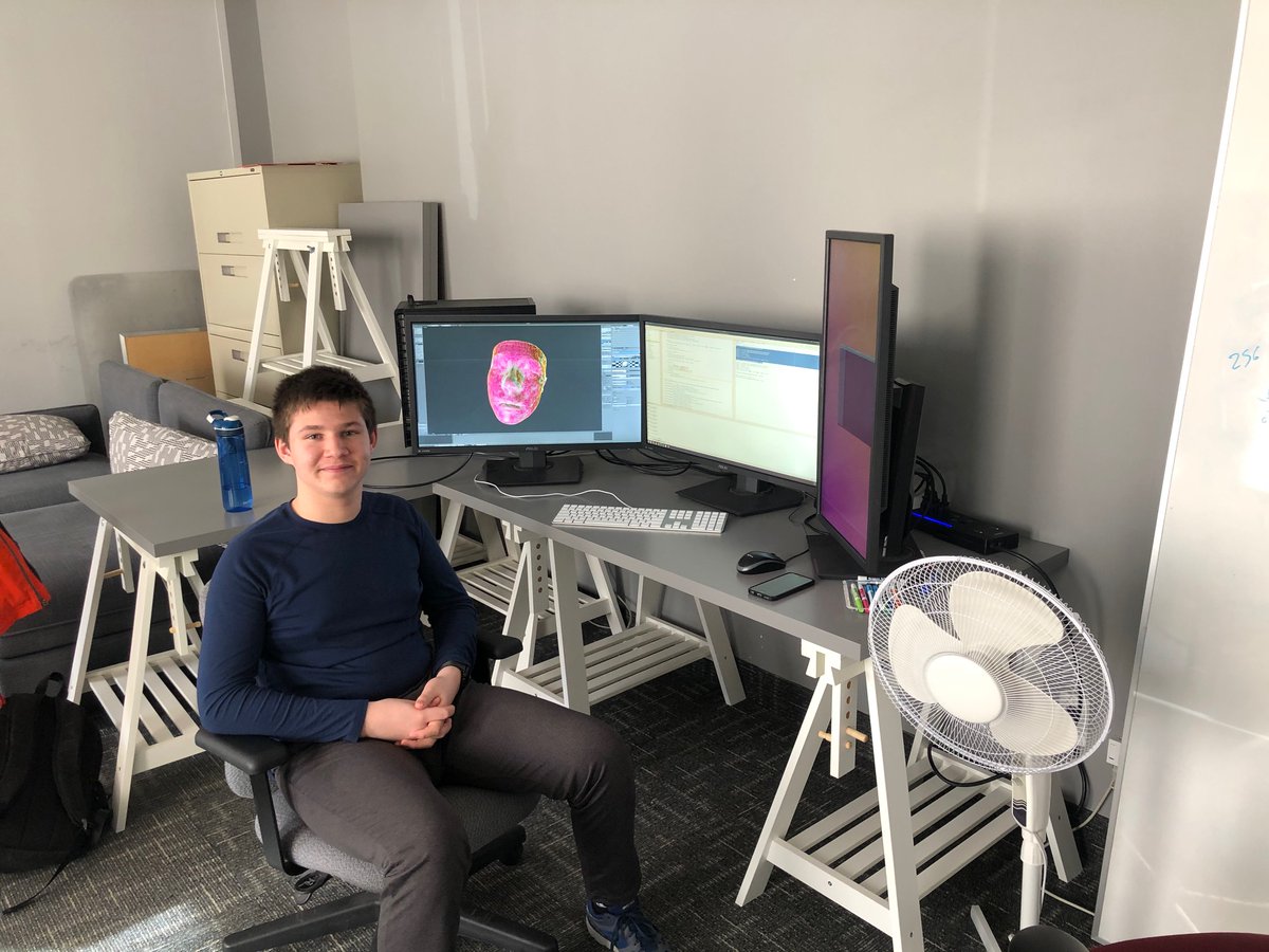 PTECwinnipeg's tweet photo. @PembinaTrails Education + @TechManitoba industry mentorship = authentic learning. @MBGov IT was working with Hirad on bots and @_ChrisSchmidt had Austin working on AI and Machine Learning projects. #cantgetanybetter #wheretherubberhitstheroad #soveryproud https://t.co/GzIWi7Lubk