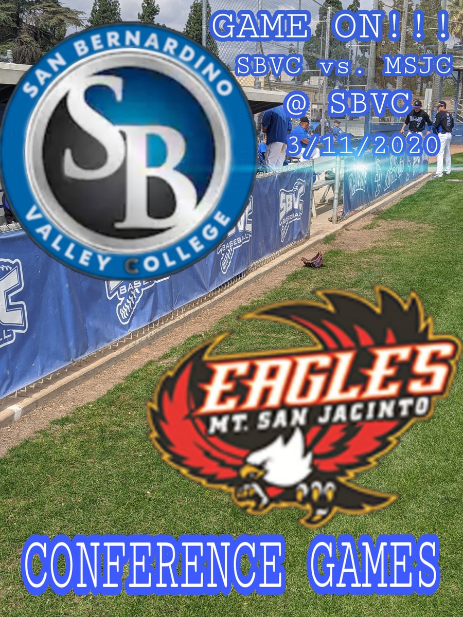 BaseballSbvc's tweet photo. The game is on!!!! Finish out game #2 conference, then start our #6 conference Game right after. Come out to SBVC https://t.co/9i2IfMbnET