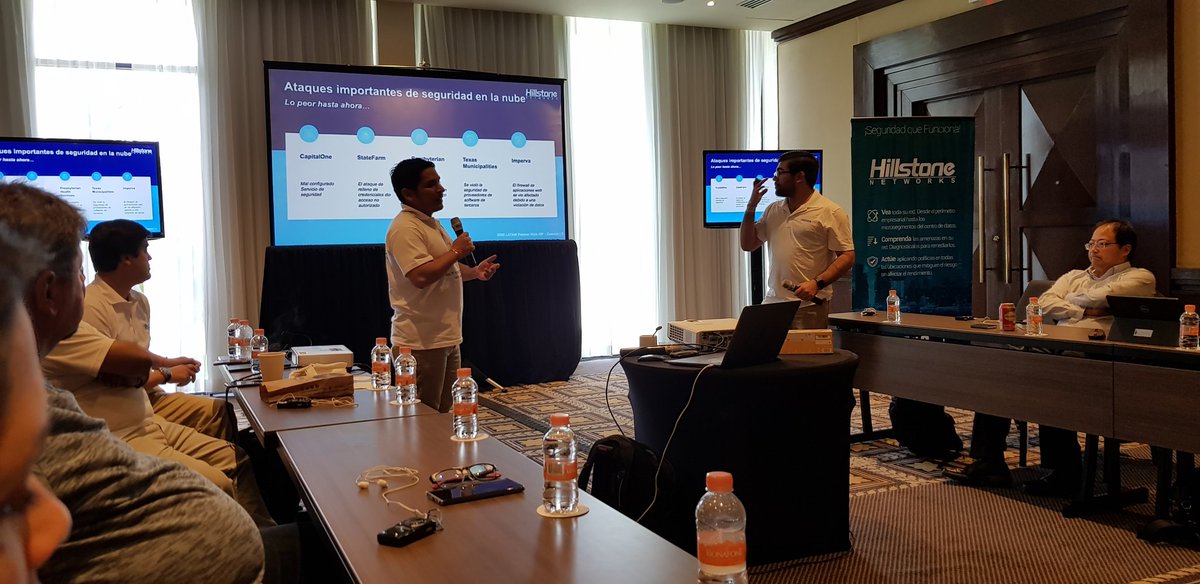 angelinablacio's tweet image. Lo que ha sido hasta ahora el Kick Off 2020 de @HillstoneLatam en Cancún. #securitythatworks #hillstonekickoffpartners2020 #intelligencesquared