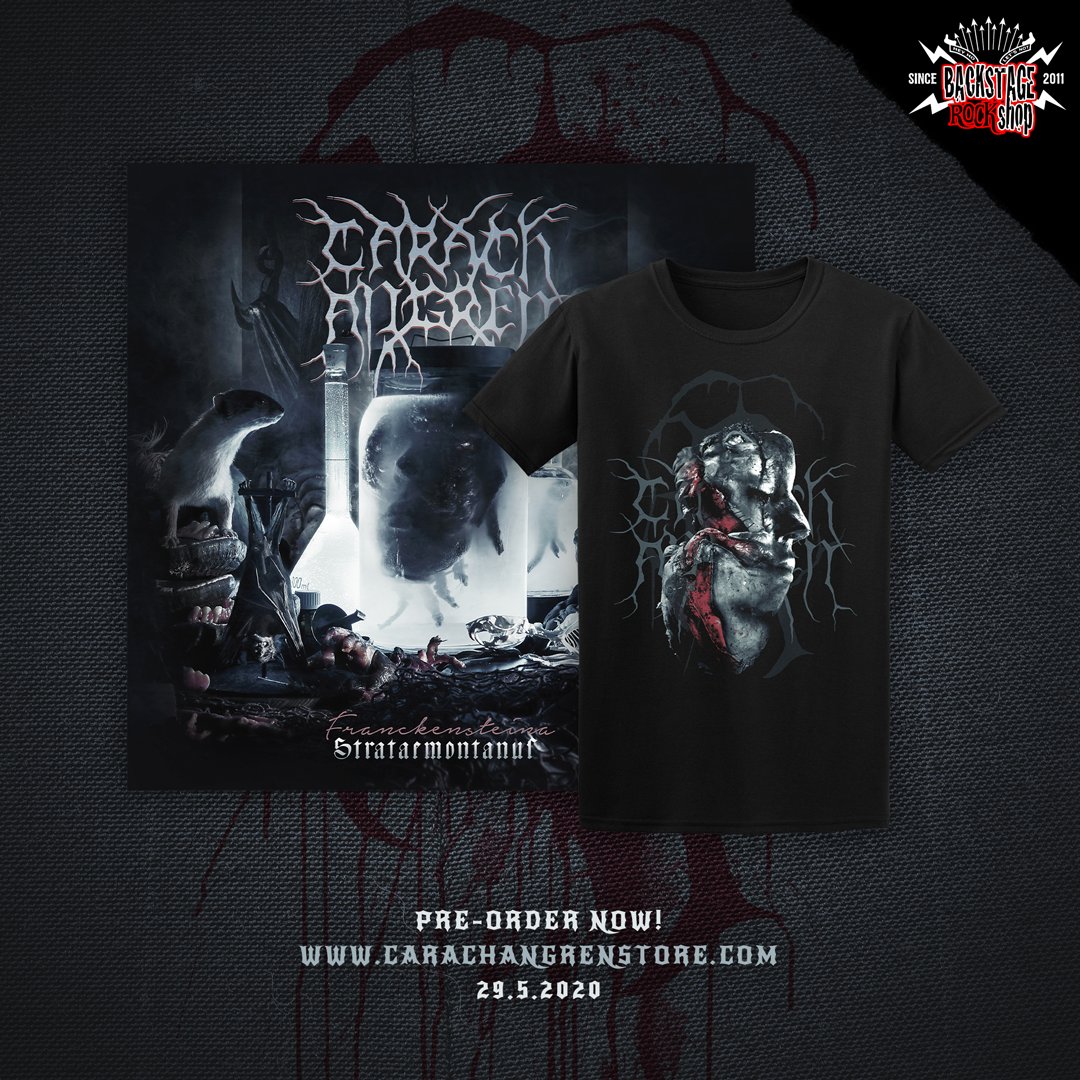 Out now: MONSTER!

"Monster" will give you a grim insight in the overall story that is about to unfold.

Pre-order via: carachangrenstore.com or the Season of Mist webshop!

youtube.com/watch?v=rbadZW…