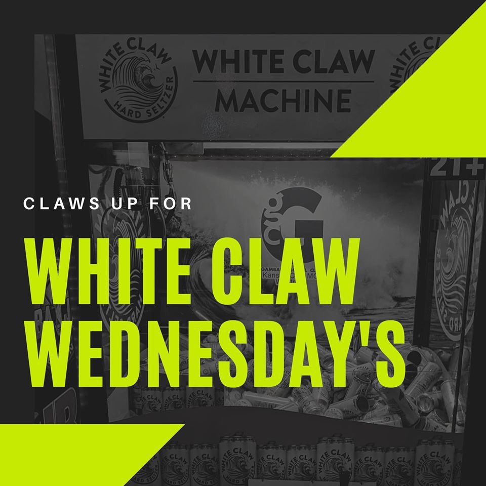 Claws up! 🦀 Have you met our new (White) Claw Machine?