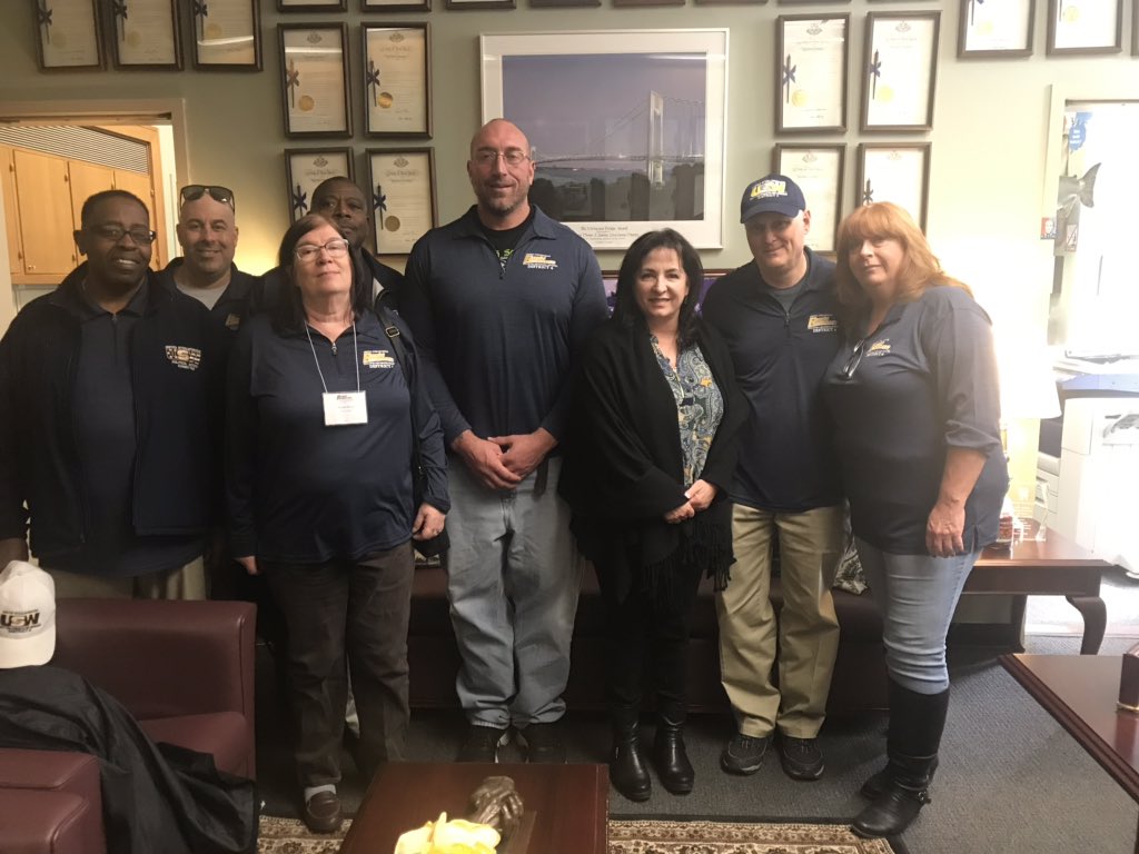 Bigshow104's tweet photo. A huge thanks to our labor and veteran staunch ally @dianesavino  #D4RR2020 @steelworkers https://t.co/otryDdmULi