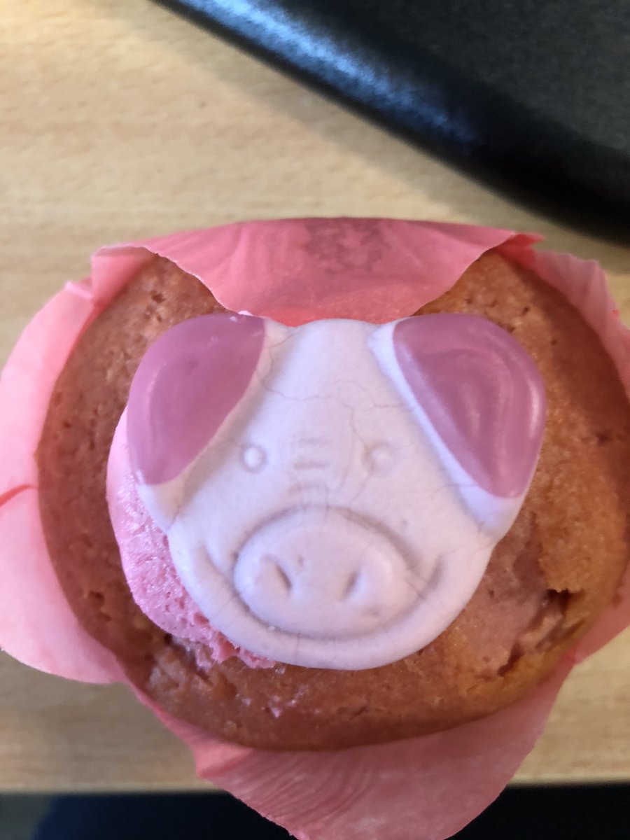 connieptimmins's tweet photo. Oh my @marksandspencer these Percy pig muffins are amazing! Please supply to all #IPCTeams ASAP!! These are amazing! https://t.co/cnrgElaXHA