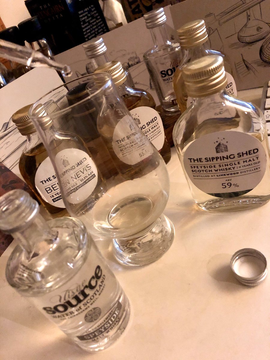 Just added a dash of <a href="/UisgeSource/">Uisge Source</a> Speyside water in my dram.
#TheSippingShed
