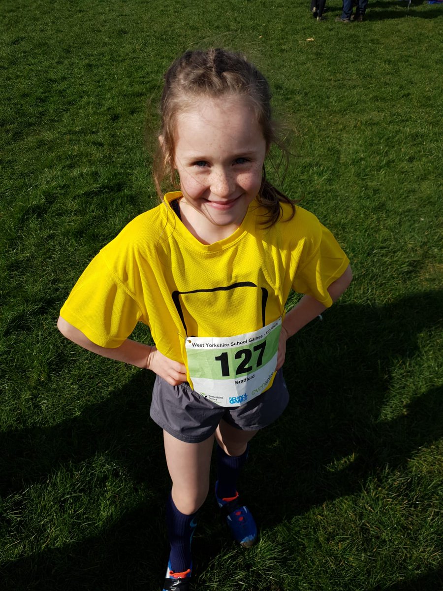 Look at these talented runners! Toby, Ben, Harry, Luke and Ailsa all represented Bradford in the West Yorkshire Schools Cross Country Finals today at Temple Newsam, Leeds. You have made us all so proud! <a href="/CrossflattsPri/">Crossflatts Primary</a> @AireValleySG