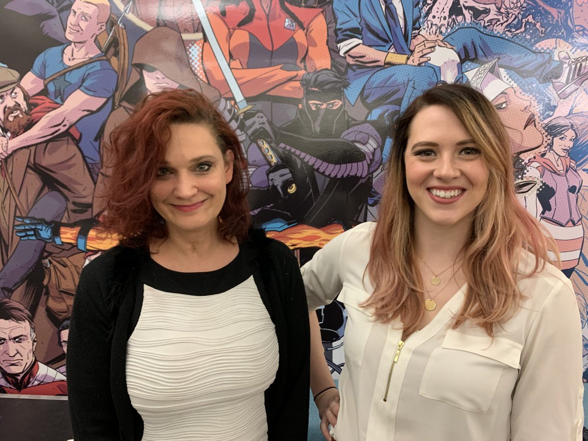 We're thrilled to announce that <a href="/HeatherAntos/">Heather Antos (Previously Notable)</a> and Lysa Hawkins have been promoted to Senior Editors! Heather and Lysa will play key roles in crafting the future of the Valiant Universe, and we couldn't be more excited for what's next! 🎉

valiantentertainment.com/2020/03/11/hea…

#Valiant2020