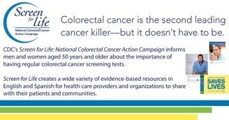 ChampsforCRC's tweet photo. Should you be screened for #colorectalcancer? There’s a lot of confusing info out there, but this fact sheet can help. @CDC_Cancer https://t.co/aLL7bLAjHV https://t.co/0a5khYyEwY