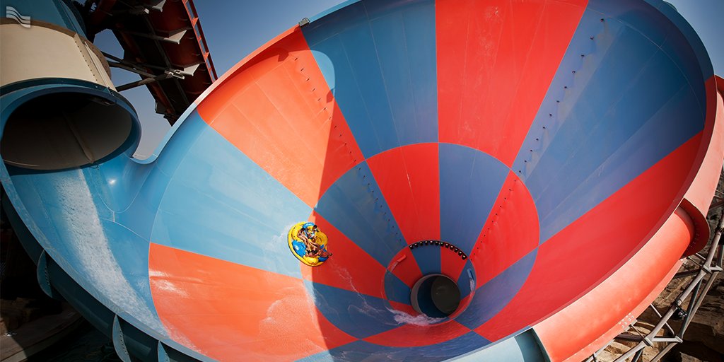 ProSlideTech's tweet photo. Only ProSlide can create a true 360° funnel-shaped water ride with perfectly curved walls that taper to the center. This patented design allows riders the ability to ride past the equator line for unmatched thrills.

#WaterSlide #YasWaterworld #TORNADO #VisionAndDesignAllTheTime https://t.co/70DWbaALcD