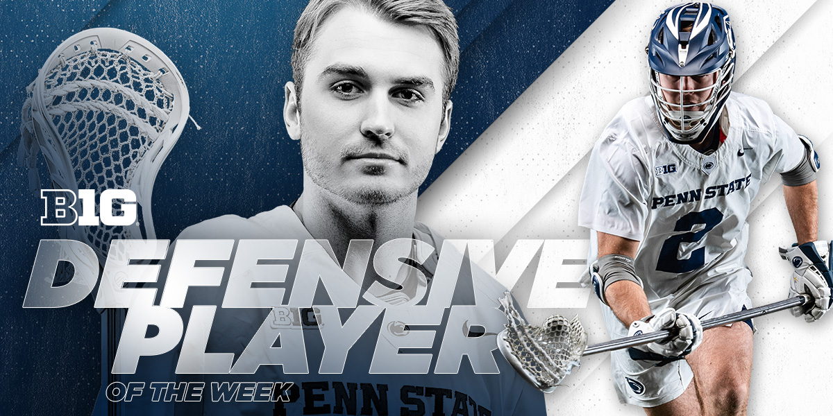 ICYMI: @TJConnellan was named the @B1GLacrosse Defensive Player of the Week! #WeAre