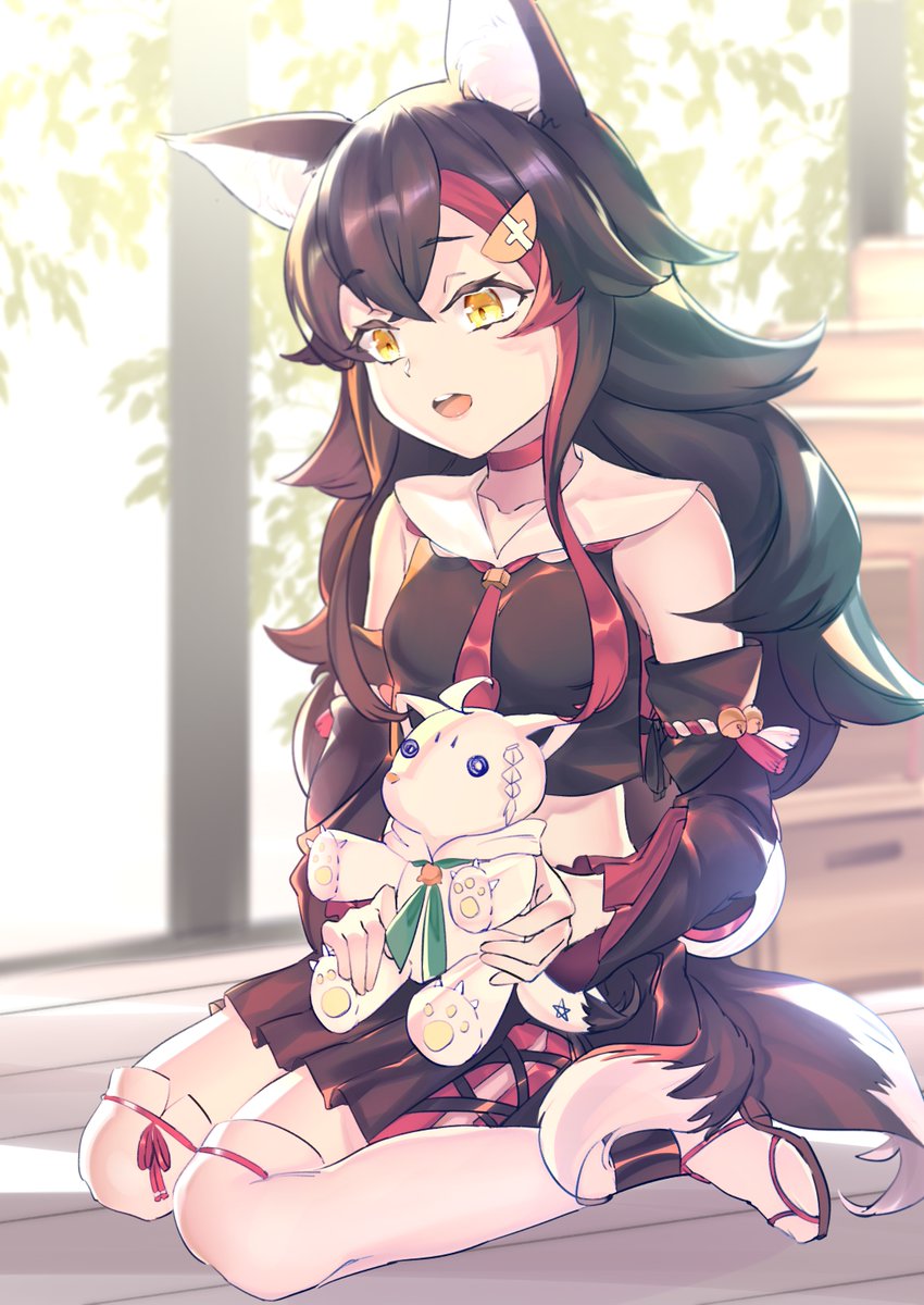 大神ミオ 「#みおーん絵 」|米子miko@Skeb受付中のイラスト