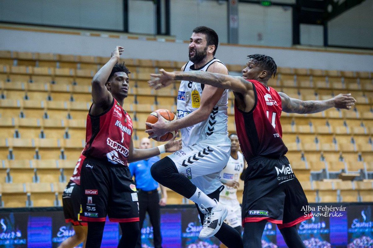 Alba Fehérvár - Egis Körmend 85-98 
(26-27, 19-28, 10-23, 30-20)