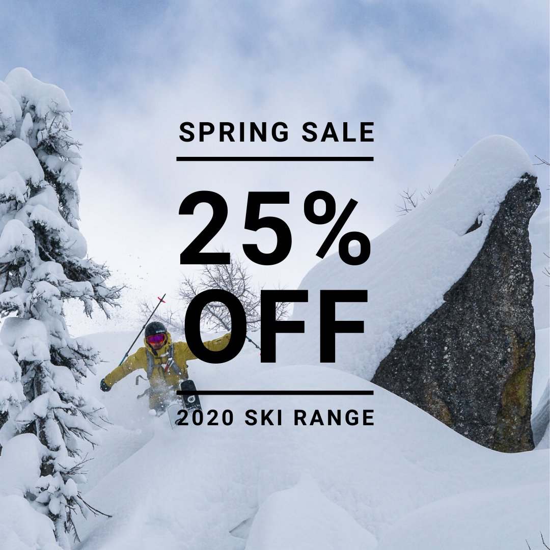 SAVE 25% ON 2020 FREERIDE SKIS 🚨

Just tell us about your ski level and cash in on 25% off the latest freeride skis 👉👉👉 mailchi.mp/whitedotskis/s…