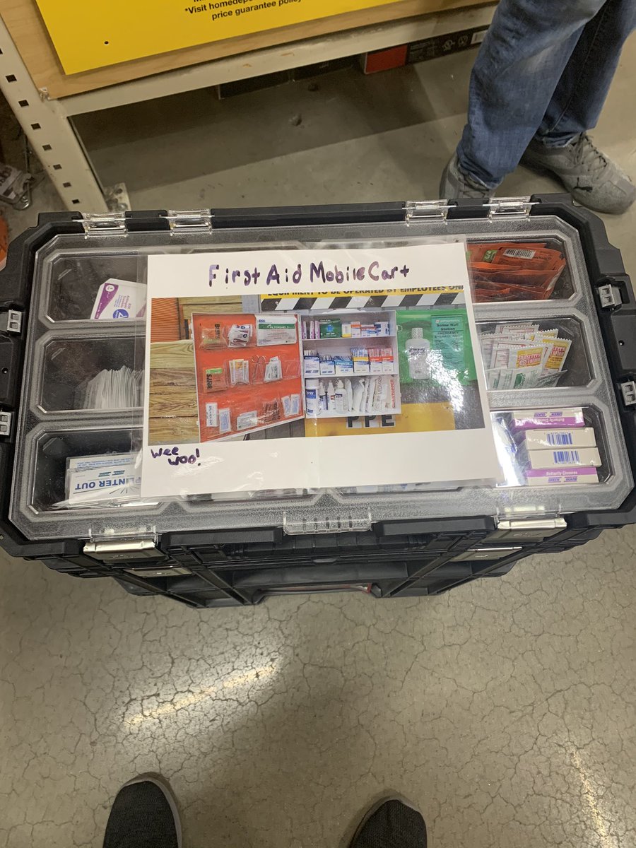 Bill Thompson (@bthompson17) on Twitter photo Meet store 0946 Infocus team, led by IFC Ikea. Caught them walking around conducting their monthly flash audit and they created a First Aid replenishing kit for all their first aid kits throughout the store!!! Great idea and Great job driving safety!
#NJMWISE <a href="/wilkie_cindy/">Cindy Wilkie</a> Meet store 0946 Infocus team, led by IFC Ikea. Caught them walking around conducting their monthly flash audit and they created a First Aid replenishing kit for all their first aid kits throughout the store!!! Great idea and Great job driving safety!
#NJMWISE <a href="/wilkie_cindy/">Cindy Wilkie</a>