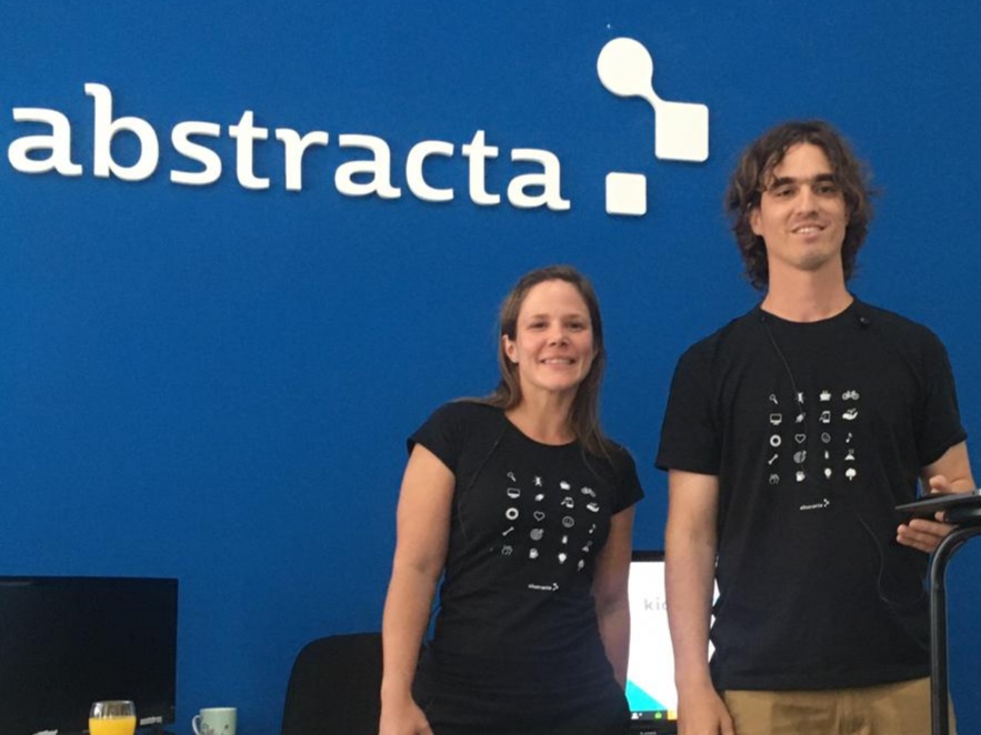 AbstractaUS's tweet photo. Last night, we kicked off 2020 with @mellimatias and @VTortarolo sharing how we will continue to live our values through our work, creating new opportunities to make a difference in the world of software as well as on a community level! #testingforgood #testers #UY #Chile #USA https://t.co/ytSczAyZdC