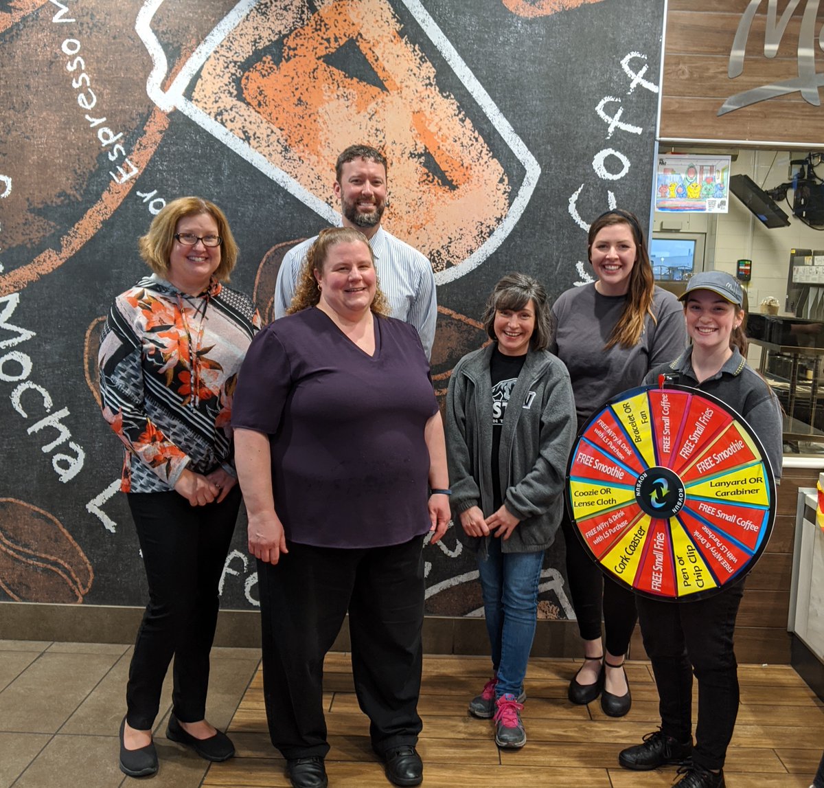 PatrickQuillen1's tweet photo. What a great time!! Thank you for all who came to McTeacher Night at McDonalds!!! We raised funds for our student activities. https://t.co/fXrK25a7cj