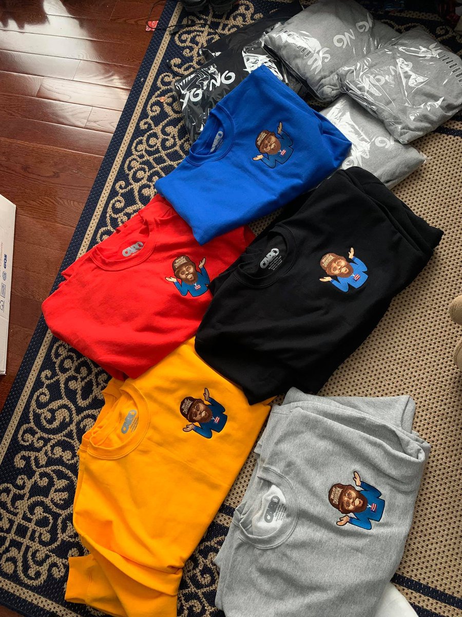 booooogie514's tweet photo. Make sure y’all go show @MBurb703 some love cop up on the new Merch! #YoNoSe #CapoMusic https://t.co/WLWojfuTfQ