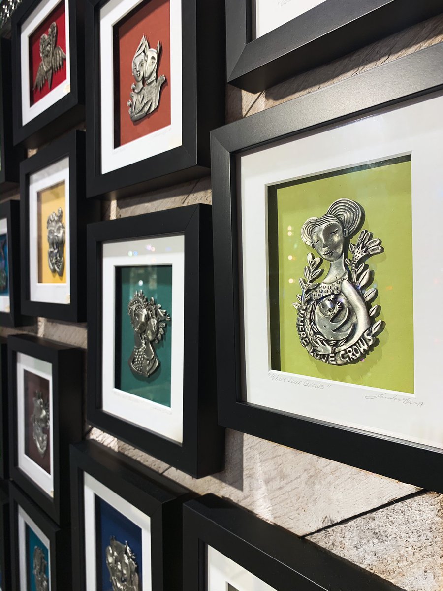 “Where Love Grows” 
These beautiful framed pieces by Leandra Drumm make great gifts for all occasions.