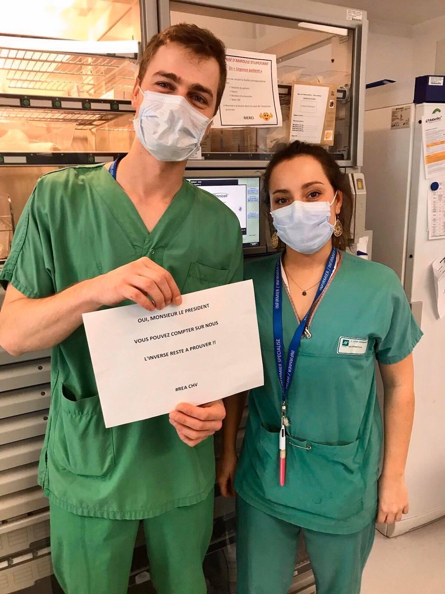CollectInterHop's tweet photo. Oui, Mr le Président, vous pouvez compter sur nous, comme nous aimerions pouvoir compter sur vous ! @EmmanuelMacron 
#EnsembleSauvonslHopital
#ComptezSurNous https://t.co/hFfuVC6hot