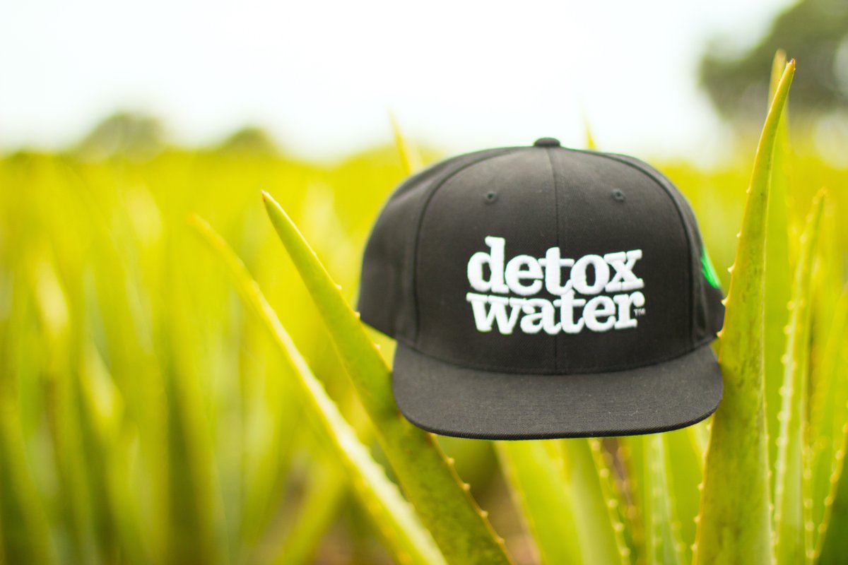 The wait is over! Official #Detoxwater merchandise is finally here. Available now bit.ly/2TGbYly #DrinkAloe