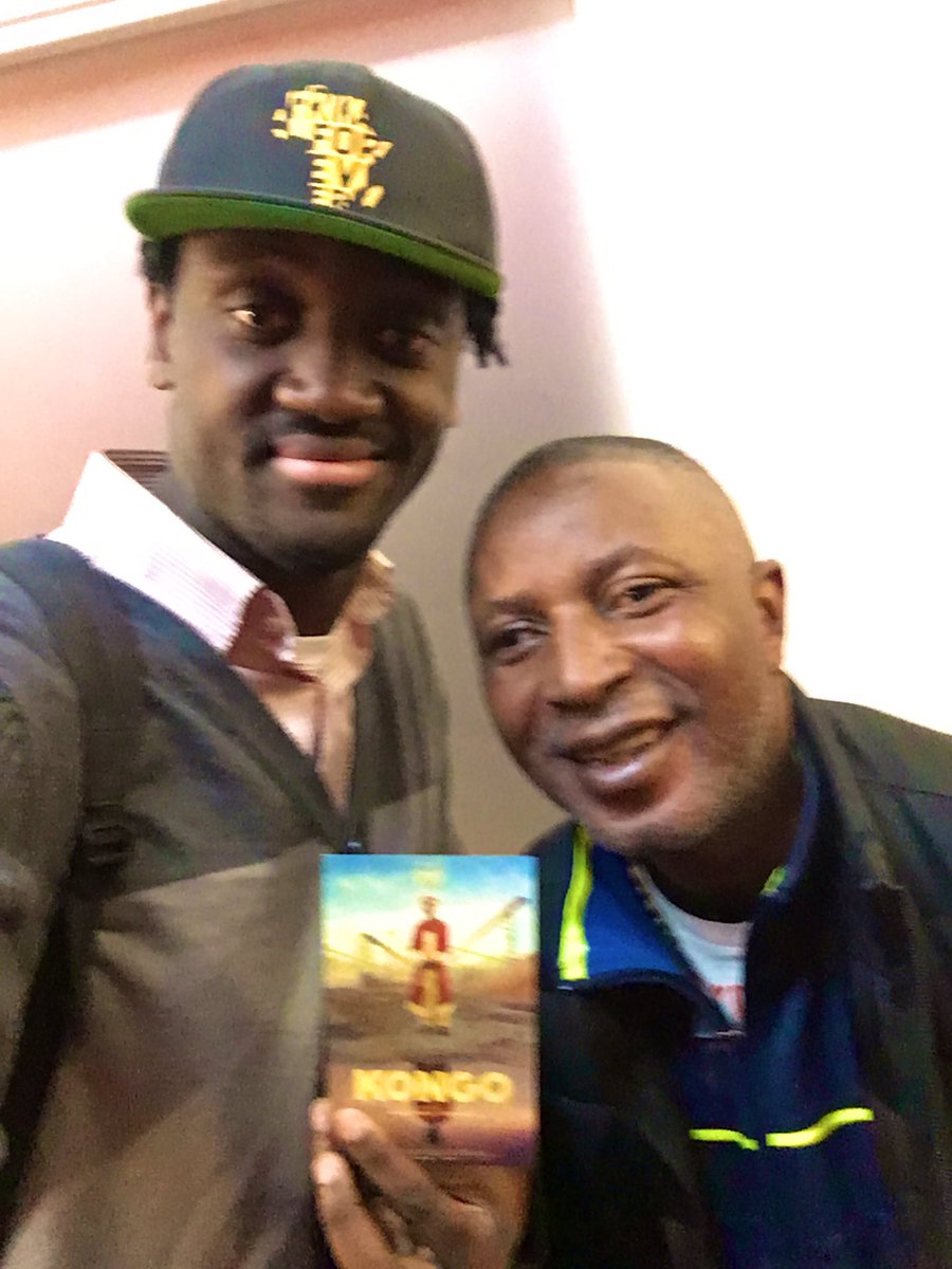 kongo_mani's tweet photo. Avec l’apôtre Médard du film documentaire « Kongo » sortie aujourd’hui au cinéma 
#kongo ##Congo #documentaire #film #cinema #spirituality #religion https://t.co/6YYqBnMi5N
