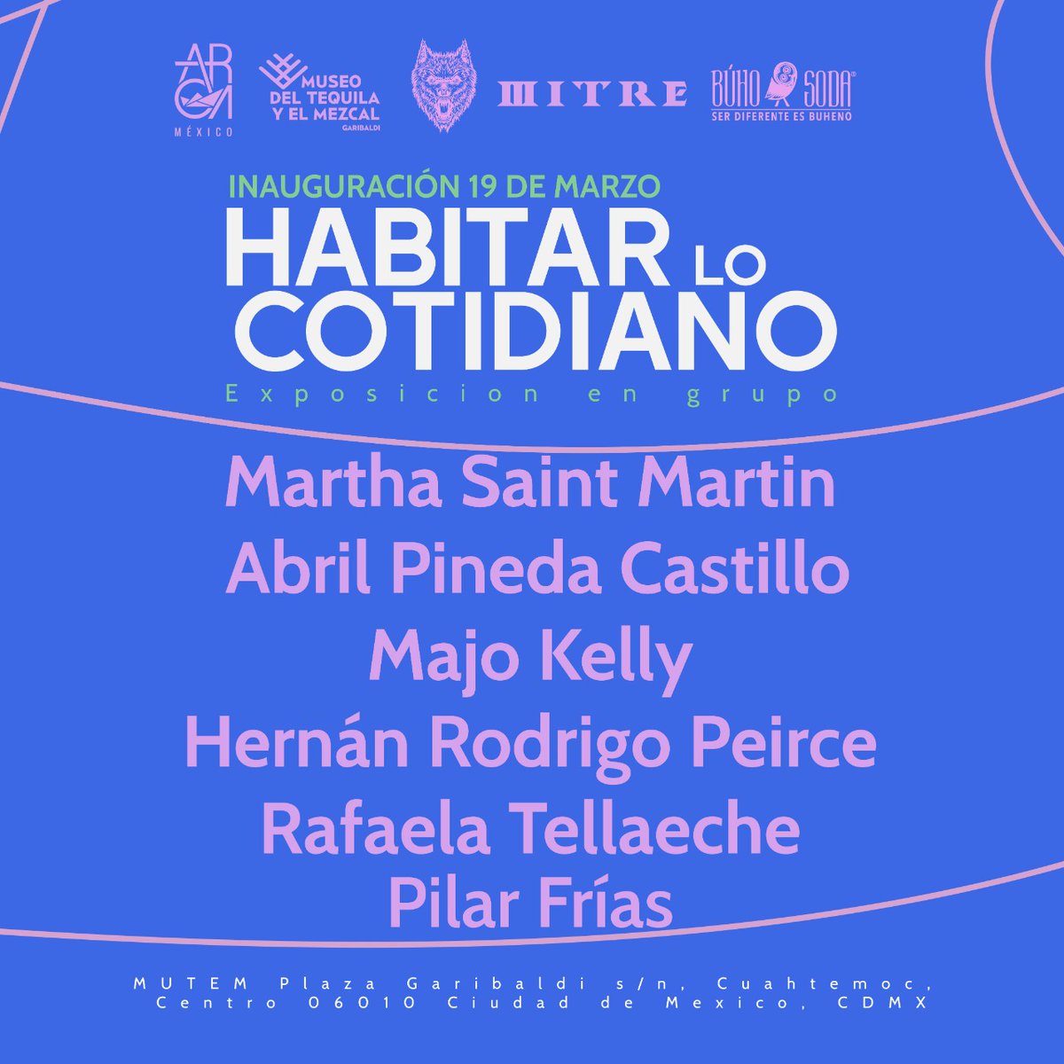 el proximo 19 de marzo inicia nuestra nueva exposición en el Mutem
#HabitarLoCotidiano

#artecontemporaneo #artistasmexicanos