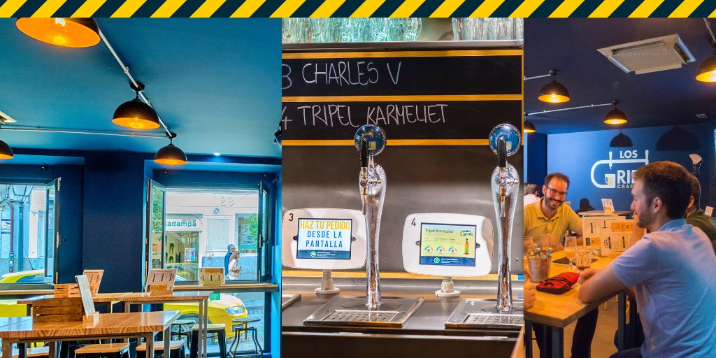 ¡Hola, cerveceros! A partir de hoy estaremos otra vez por aquí para contaros qué se cuece en nuestro local y hablar con vosotros sobre lo que nos gusta: la cerveza, la comida y, sobre todo, disfrutar. ¡Los Grifos vuelve a Twitter!  #Malasaña #Cervezaartesanal