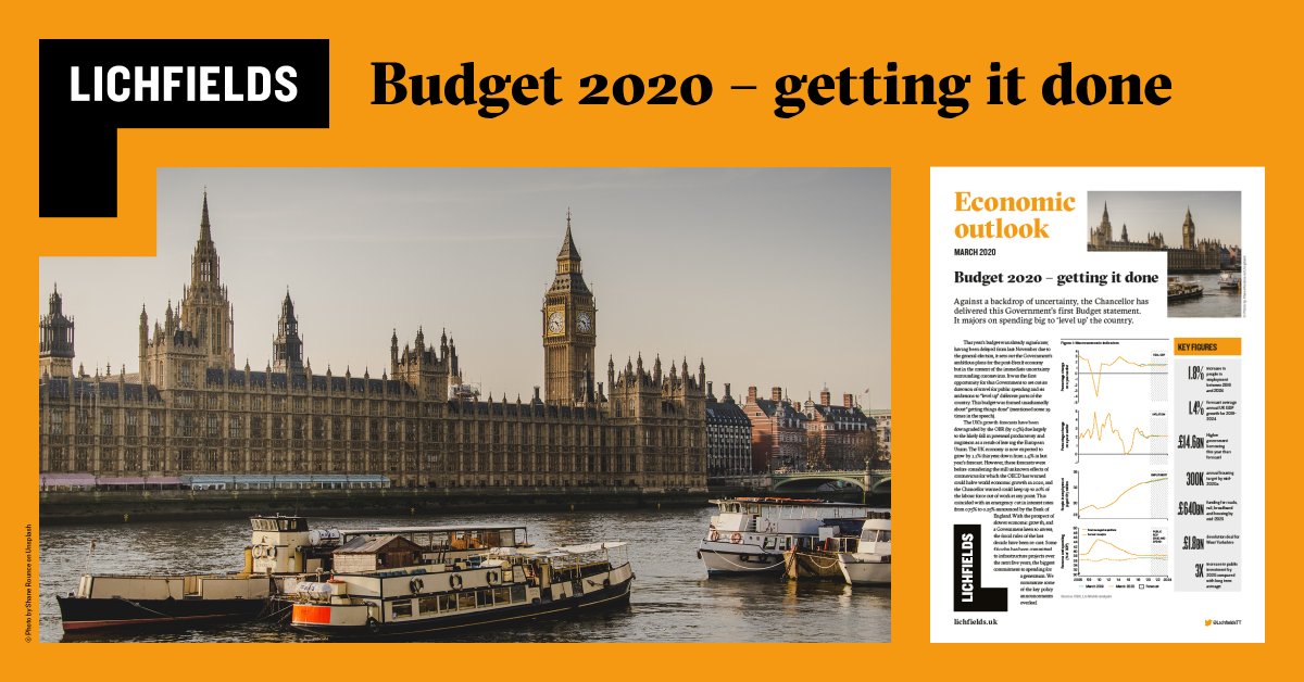 LichfieldsUK's tweet photo. #Budget2020 - getting it done

Against a backdrop of uncertainty, the Chancellor has delivered this Government’s first #Budget statement. It majors on spending big to ‘level up’ the country.

See @LichfieldsTT's full Economic outlook: https://t.co/pc3ItSJbc8 https://t.co/70jd8uw9IS