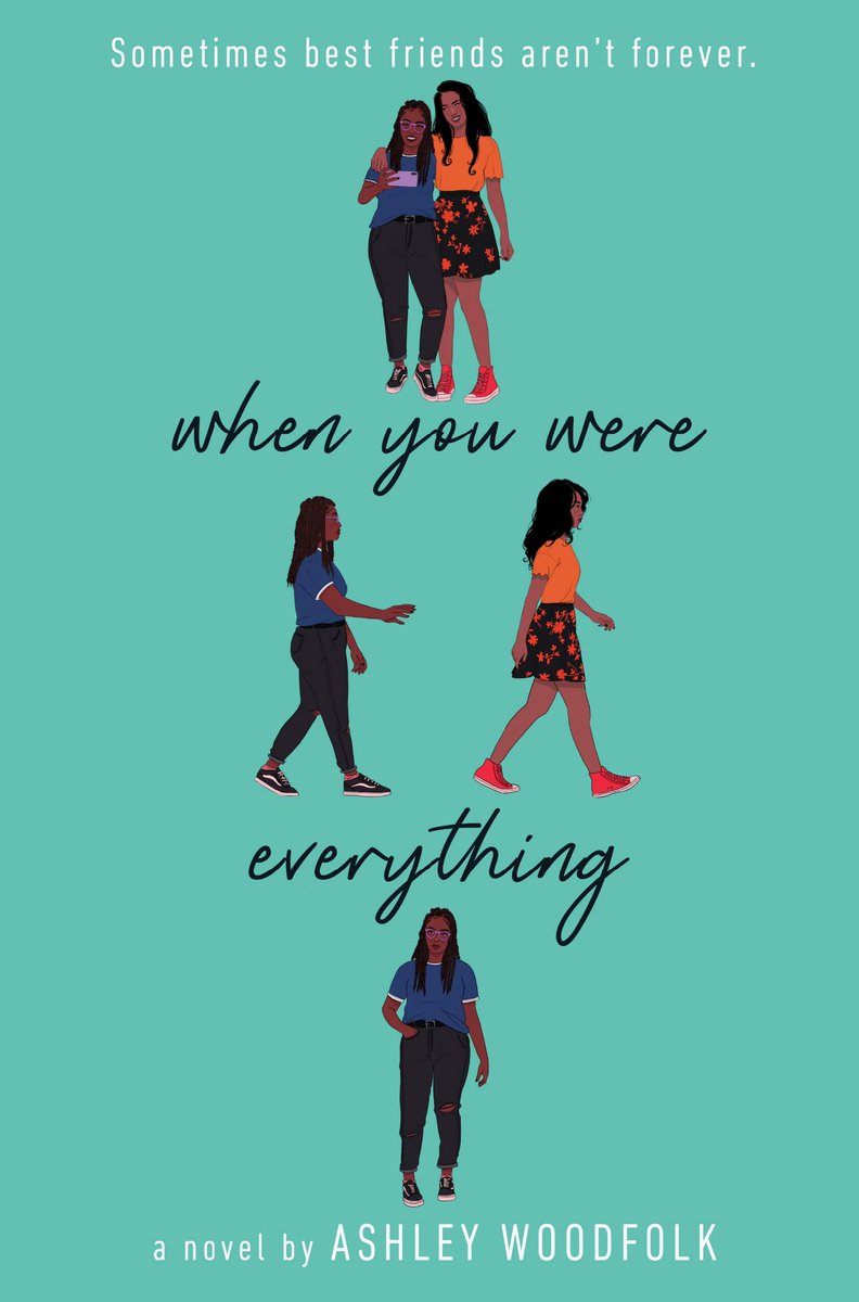 lrsimeon's tweet image. A #YA book I read on my way to #alamw2020 and can’t get out of my head was published yesterday: WHEN YOU WERE EVERYTHING by @AshWrites. Perfectly captures the intense joy of best friendship—and the terrible grief when such relationships end.