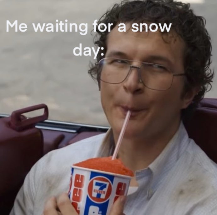 Littlewolfiewo1's tweet photo. @strangerwriters Us in Michigan were trying to get a snow day soooo..... https://t.co/lTYLRcDRcR