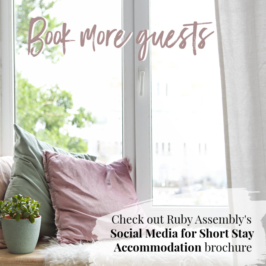 rubyassembly's tweet image. SHORT STAY SOCIAL HACKS: Social media can provide you with powerful online exposure, additional revenue and raving repeat-guest fans! Book more guest with Ruby Assembly’s guide to Social Media for Short Stay Accommodation: bit.ly/2PKcooy #RubyAssembly #SocialMedia