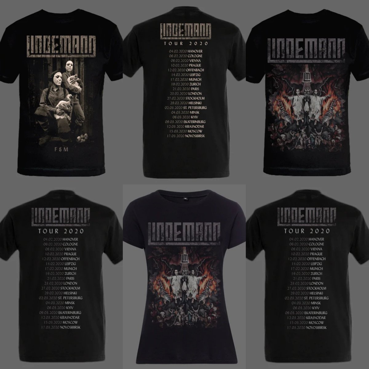 🇩🇪🔥 Ich lass es an, das fässt sich gut an! Die Lindemann Tour Shirts sind absofort erhältlich 🔥🇩🇪
_
#lindemann #rammstein 
_
Quelle:
instagram.com/p/B9kasVioWLM/…