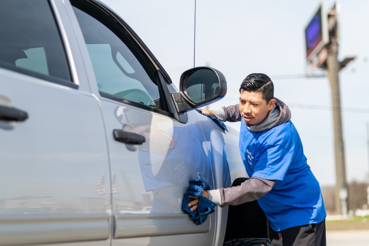 We're your one-stop shop for a clean car and friendly service.